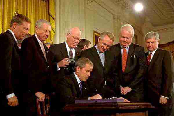 Bush signs USA PATRIOT Act, impact on personal freedoms of citizens, non-citizens, future outlook, long-term implications Bush signs USA PATRIOT Act, impact on personal freedoms of citizens, non-citizens, future outlook, long-term implications