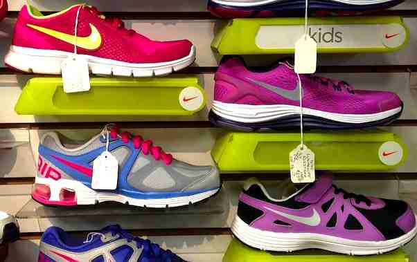 nike shoes retail price