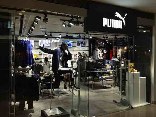 organisational structure of puma company