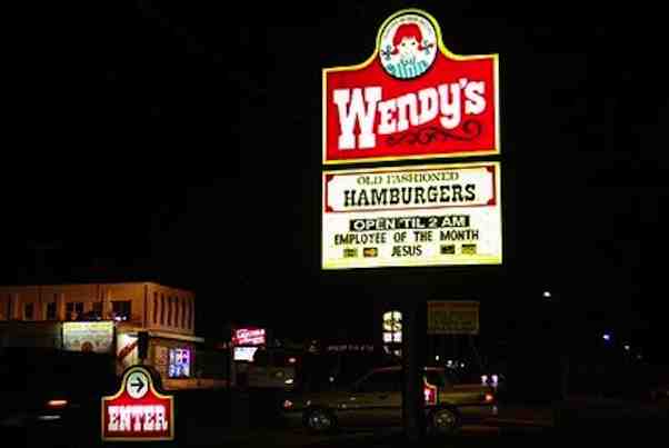 Wendy's promotions store