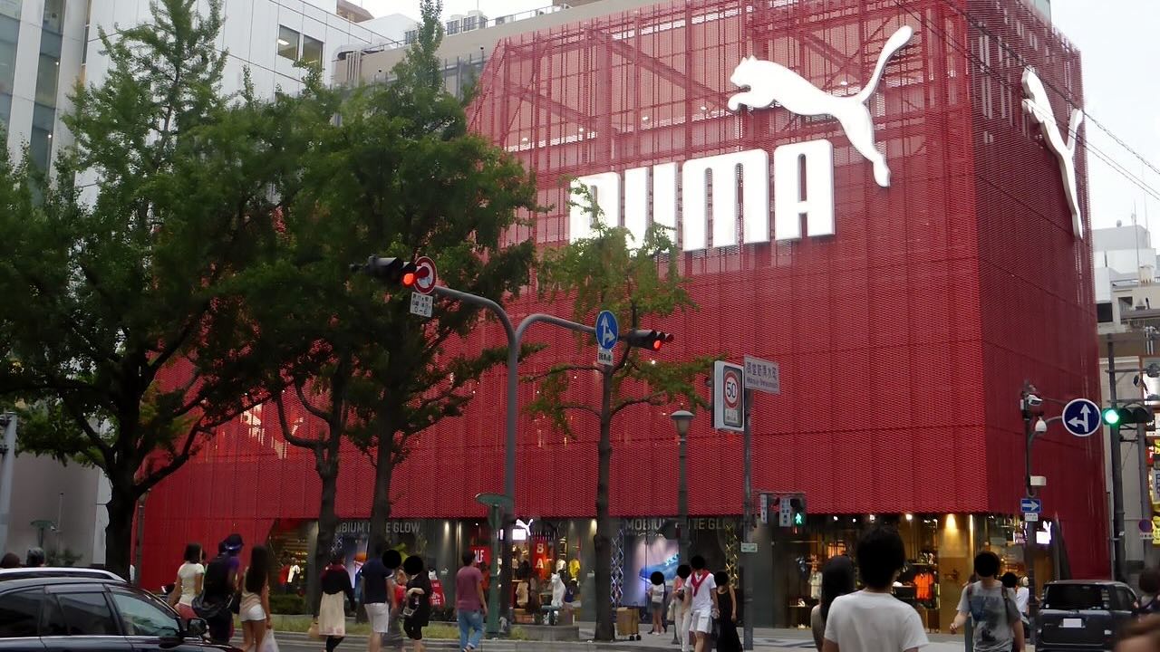 Puma Osaka store, Puma vision statement, mission statement, sportswear, equipment, apparel business goals analysis case study Puma Osaka store, Puma vision statement, mission statement, sportswear, equipment, apparel business goals analysis case study