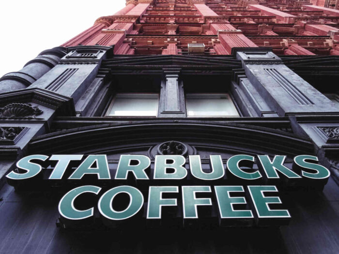 Starbucks organizational structure, company departments, coffeehouse business corporate hierarchy divisions analysis case study, NYC Park Row