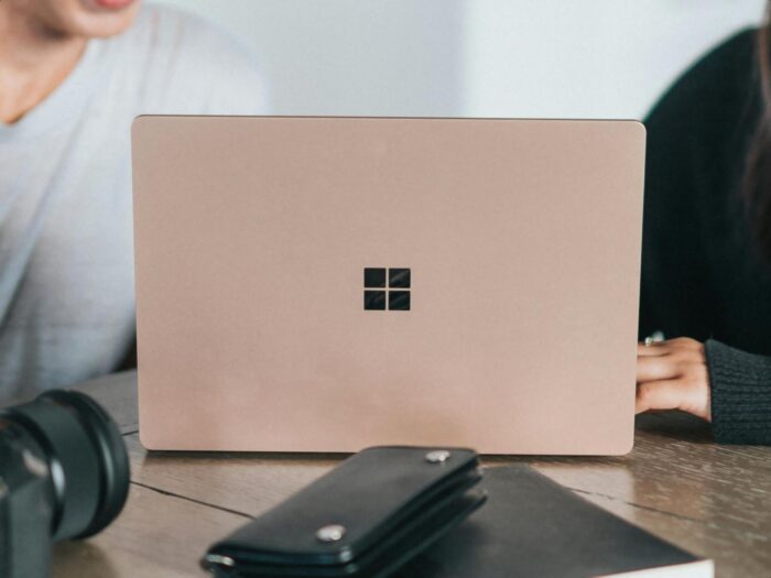 Microsoft vision statement, mission statement, business purpose and goals, IT business analysis case study, Surface laptop