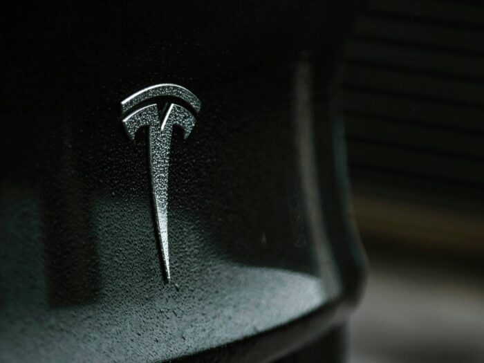 Tesla company structure, organizational departments, business segments, corporate divisions, management hierarchy, EV business case study, emblem